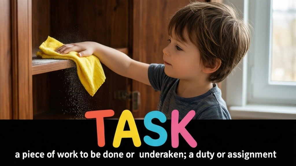 English Illustration for task